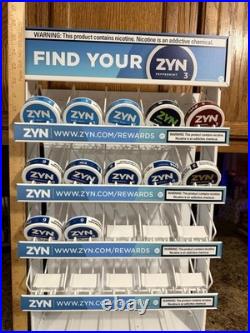 Rare Zyn Metro Merchandiser Display Collector Rare Zyn Metro Merchandiser Display Collector