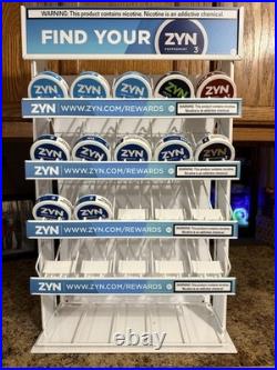 Rare Zyn Metro Merchandiser Display Collector Rare Zyn Metro Merchandiser Display Collector
