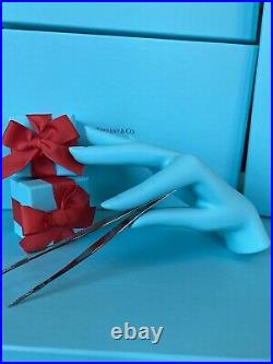 Rare and Retired Tiffany Blue Hand with Silver Tweezers- 100% Authentic