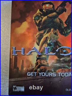 Rare collectible Halo 2 XBOX store display box, Master Chief