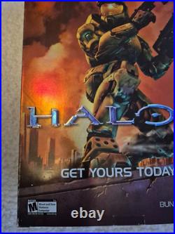 Rare collectible Halo 2 XBOX store display box, Master Chief