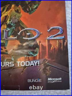 Rare collectible Halo 2 XBOX store display box, Master Chief