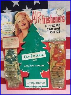 Rare vintage 1961 Air Fresheners Store Display Near Mint Cond! Unused