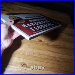 Rare vintage Chickasaw Hardwood Flooring Sign Memphis Tennessee Store display