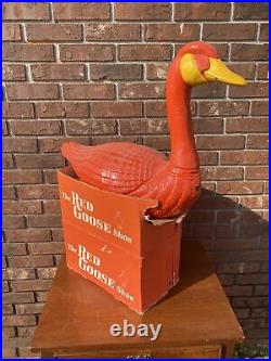 Red Goose Shoes Golden Egg Store Display Very Rare 1960s Large