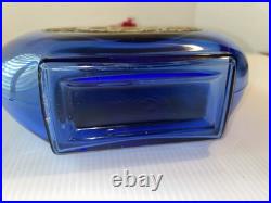 Rochas Byzance Factise A 1987 Store Display Cobalt Glass NO LIQUID. Rare Bottle