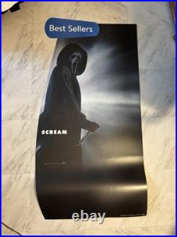 SCREAM Store Display Promotional Isleblade Ghostface 47in X 24in RARE