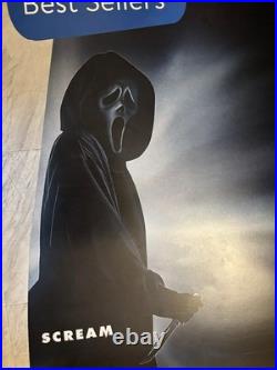SCREAM Store Display Promotional Isleblade Ghostface 47in X 24in RARE