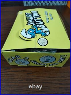 SMURFS Buttons Peyo Wallace Berrie & Company Store Display Of 90 1983 Rare J41