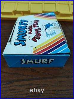 SMURFS Magic Flute Peyo Wallace Berrie & Company Store Display 1983 Rare J41
