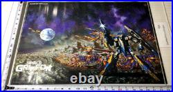 SPACE GRIFFON VF-9 PS1 Store Promo Poster Display 1995 PlayStation 1 Japan RARE