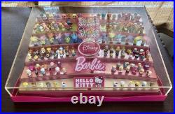 SQUINKEES STORE DISPLAY CASE Brand New RARE Barbie, Disney Princess, Hello Kitty