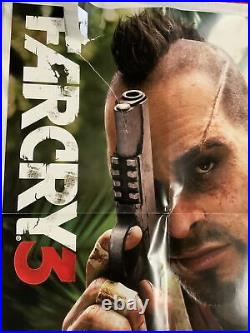STORE DISPLAY Rare FARCRY 3 GameStop Promotional Complete PROMOTIONAL KIT VHTF