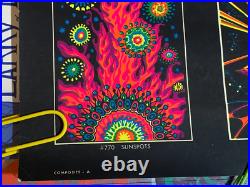 STORE DISPLAY VINTAGE 1973 BLACKLIGHT POSTER By THE THIRD EYE -RARE! 16x 22