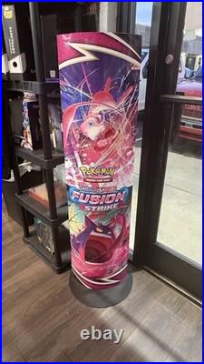 SUPER RARE 54 4.5ft FUSION STRIKE Store Display Standee Totem Promo