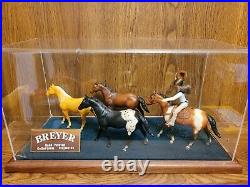 SUPER RARE Breyer Little Bits Paddock Pals store display WOW