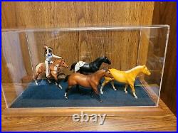 SUPER RARE Breyer Little Bits Paddock Pals store display WOW