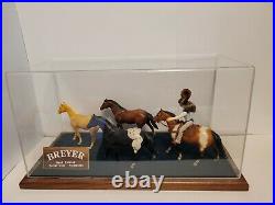 SUPER RARE Breyer Little Bits Paddock Pals store display WOW