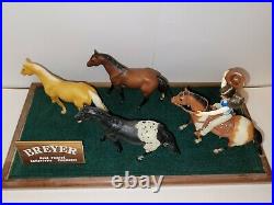 SUPER RARE Breyer Little Bits Paddock Pals store display WOW