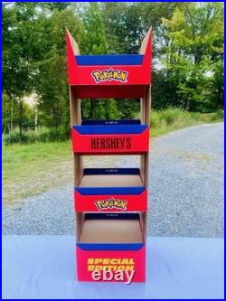 SUPER RARE New 2025 Hershey's POKÉMON Store Display Promo 46x13x12 Eevee Mew