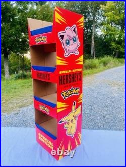 SUPER RARE New 2025 Hershey's POKÉMON Store Display Promo 46x13x12 Eevee Mew