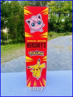 SUPER RARE New 2025 Hershey's POKÉMON Store Display Promo 46x13x12 Eevee Mew