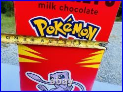 SUPER RARE New 2025 Hershey's POKÉMON Store Display Promo 46x13x12 Eevee Mew