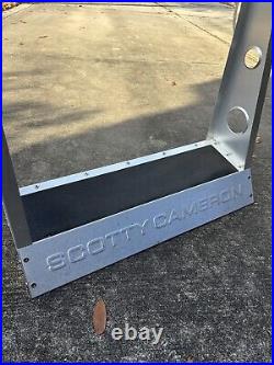 Scotty Cameron Metal 8 Putter Store Display Floor Standing Golf Club Rack RARE