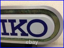 Seiko Sign Lamp Rare Store Display Illumination 16.5x8.2in Vintage Retro JP F/S