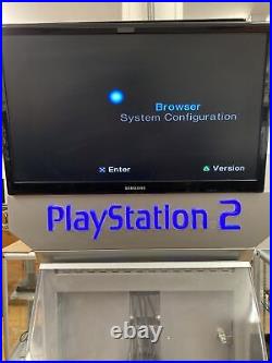 Sony PS2 Playstation 2 Rare In-Store Gaming Display Kiosk #RD97202 With Game
