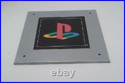 Sony Playstation 1 PS1 RARE Store Demo Kiosk Display 1995 Steel Metal Sign