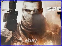 Spec Ops The Line Promo Display Vinyl Banner LARGE 3'x6' Store Display RARE