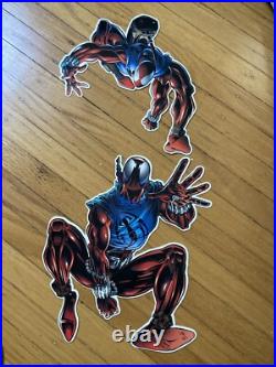 Spider-Man Marvel comics Retail Store Display Dangler Two Pieces Rare