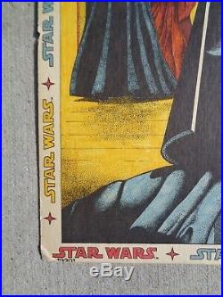 Star Wars Poster Store Display 1978 Twentieth Century Fox-Film Corp. Rare