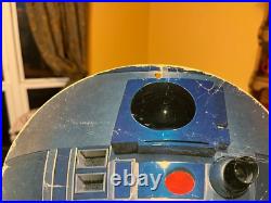Star Wars R2d2 Record Store Promo 2 Sided Hanging Sign Original 1977 Issue Rare