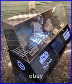 Star Wars Store Display Sphero Droids with lights, sound &moving Droids. Rare