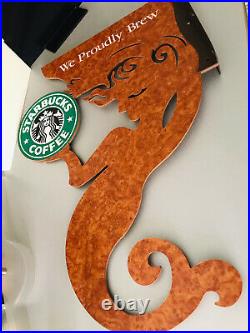 Starbucks Sign Starbucks Shop Display Advertising Sign Rare Promo In Store Cool