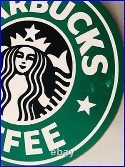 Starbucks Sign Starbucks Shop Display Advertising Sign Rare Promo In Store Cool