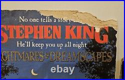 Stephen King Store Display Easel Lot of 4 Nightmares, The Stand Needful Rare