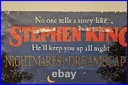 Stephen King Store Display Easel Lot of 4 Nightmares, The Stand Needful Rare