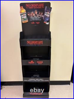 Stranger Things 2025 Netflix Gatorade Shipper Store Display Advertisement RARE