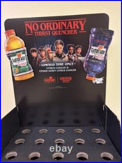 Stranger Things 2025 Netflix Gatorade Shipper Store Display Advertisement RARE