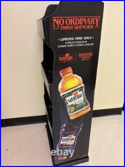 Stranger Things 2025 Netflix Gatorade Shipper Store Display Advertisement RARE