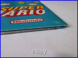 Super Mario Bros Nintendo Display Store Sign Promo Dipak Video Visa 1991 Rare