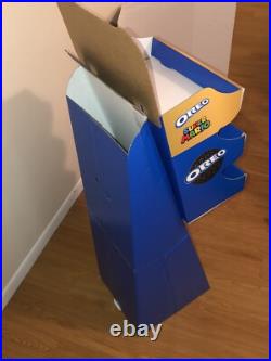 Super Mario Bros OREO Cookie Chips Ahoy 44 Store Display Shelf RARE! Nintendo