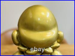 Super Mario Gold Figure Nintendo Store Display Stand Promo Very Rare B