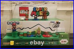 Super Mario Nintendo Lego Store Display Very Collectible & Rare Mario Kit 71360