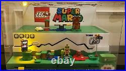 Super Mario Nintendo Lego Store Display Very Collectible & Rare Mario Kit 71360