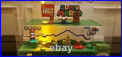 Super Mario Nintendo Lego Store Display Very Collectible & Rare Mario Kit 71360