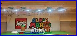 Super Mario Nintendo Lego Store Display Very Collectible & Rare Mario Kit 71360